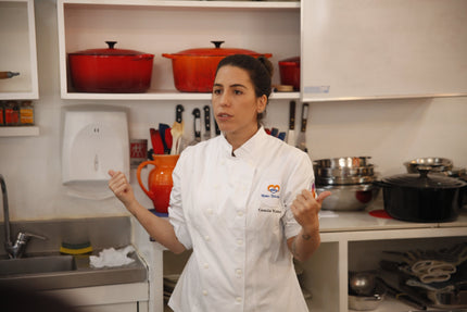 Camila Yazbek deu um verdadeiro show na aula de gastronomia brasileira com os alunos do Projeto Fermentação!